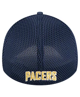 New Era Men's Navy Indiana Pacers Subtle Camo 39THIRTY Flex Hat