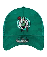 New Era Men's Kelly Green Boston Celtics Subtle Camo 39THIRTY Flex Hat