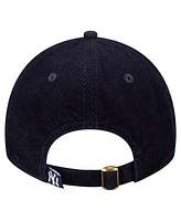New Era Women's Navy New York Yankees Corduroy 9TWENTY Adjustable Hat