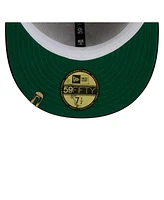 New Era Men's Cream/Black Baltimore Orioles Two-Tone Corduroy 59FIFTY Fitted Hat