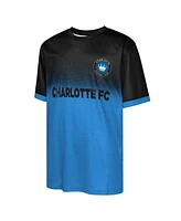 Outerstuff Big Boys and Girls Black Charlotte Fc Stalwart Defender T-Shirt