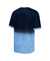 Outerstuff Big Boys and Girls Navy/Light Blue New York City Fc Stalwart Defender T-Shirt