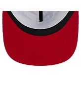 New Era Men's White Philadelphia Phillies Printed Island Golfer Snapback Hat