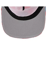 New Era Men's Red Philadelphia Phillies Adventure Pattern Golfer Trucker Snapback Hat