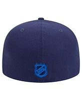 New Era Men's Navy Winnipeg Jets Core 59FIFTY Fitted Hat