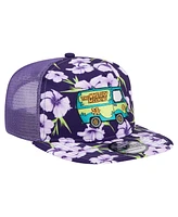 New Era Men's Purple Scooby-Doo Floral Golfer Snapback Hat
