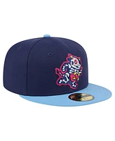 New Era Men's Navy Wisconsin Timber Rattlers Copa de la Diversion 59FIFTY Fitted Hat