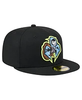 New Era Men's Black Inland Empire 66ers Copa de la Diversion 59FIFTY Fitted Hat