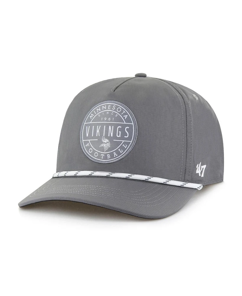'47 Brand Men's Gray Minnesota Vikings Suburbia Hitch Adjustable Hat