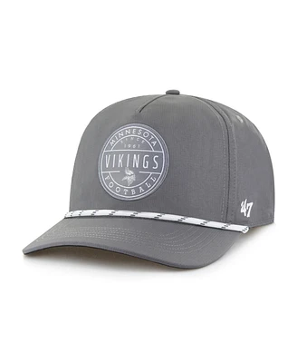 '47 Brand Men's Gray Minnesota Vikings Suburbia Hitch Adjustable Hat