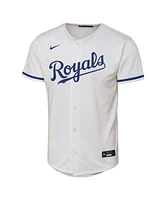 Nike Big Boys and Girls Bobby Witt Jr. White Kansas City Royals Home Replica Player Jersey