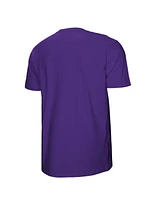 Mitchell & Ness Men's Purple Lsu Tigers Retro Brush Mineral Wash T-Shirt