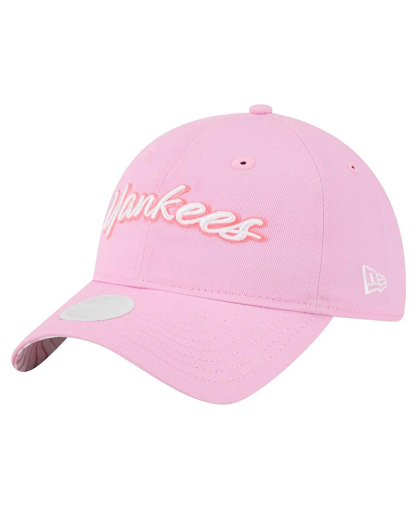 New Era Women's Pink New York Yankees Mother's Day 9TWENTY Adjustable Hat