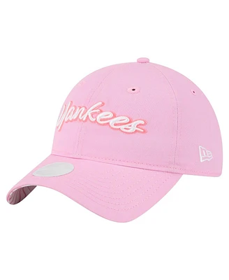 New Era Women's Pink New York Yankees Mother's Day 9TWENTY Adjustable Hat