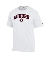 Champion Men's White Auburn Tigers Arched Logo T-Shirt