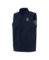 Antigua Men's Navy San Diego Fc Brisk Full-Zip Vest