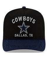 New Era Men's /Navy Dallas Cowboys 2025 Nfl Draft A-Frame 9FIFTY Snapback Hat
