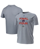 Under Armour Men's Gray Auburn Tigers 2025 Ncaa Basketball Tournament March Madness Final Four Locker Room T-Shirt