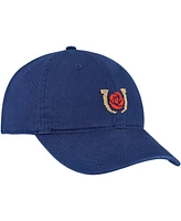 Smathers & Branson Men's and Women's Navy Kentucky Derby Horseshoe and Rose Adjustable Hat