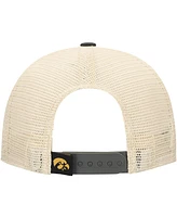 Top of the World Men's Black/Gold Iowa Hawkeyes Off Road Adjustable Trucker Hat