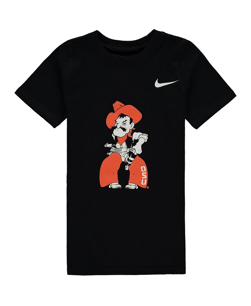 Nike Preschool Black Oklahoma State Cowboys Logo T-Shirt
