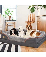 Bingopaw Luxury 2XL Warm Washable Orthopedic Pet Bed for Dogs/Cats