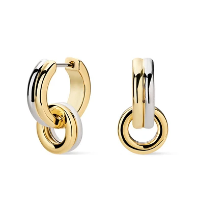 Ana Luisa - Huggie Earrings - Asher Drop