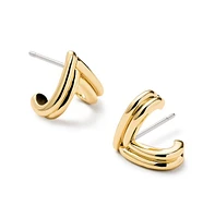 Ana Luisa - Gold Stud Earrings - Karessa