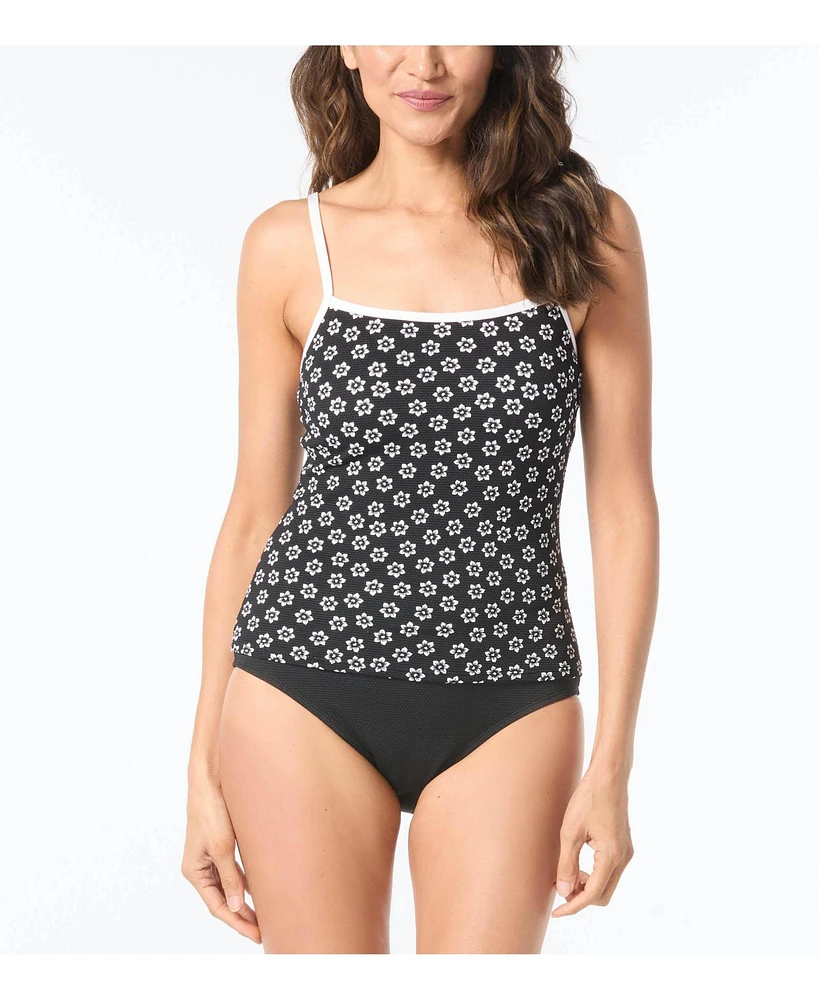 Beach House Women's Bridget Shirred Side Underwire Tankini Top