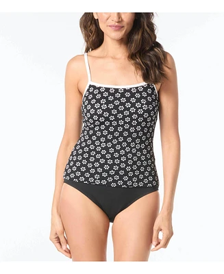 Beach House Women's Bridget Shirred Side Underwire Tankini Top