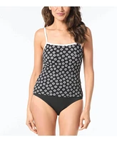 Beach House Women's Bridget Shirred Side Underwire Tankini Top