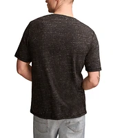 Lucky Brand Men's Linen Short Sleeve Henley Shirt