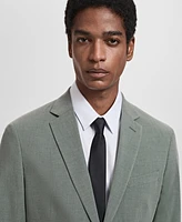 Mango Men's Stretch Fabric Super Slim-Fit Suit Blazer