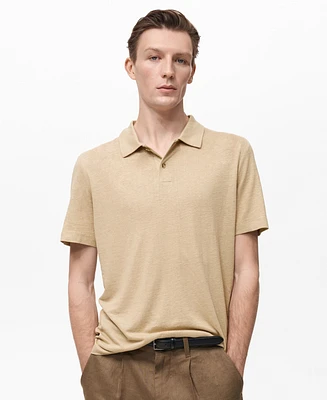 Mango Men's Slim-Fit Polo Shirt