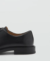 Mango Men's Leather Suit Shoes