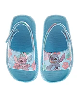 Disney Toddler Girls Stitch and Angel Slip On Slides