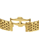 Rado Unisex Swiss Automatic Florence Gold Pvd Stainless Steel Bracelet Watch 39mm