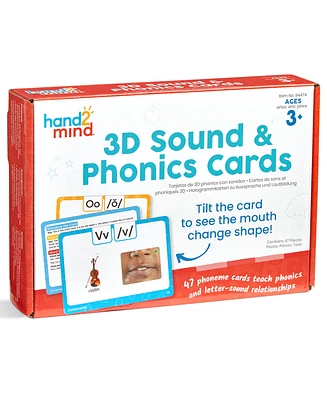 Hand2Mind 3D Sound and Phonics Cards