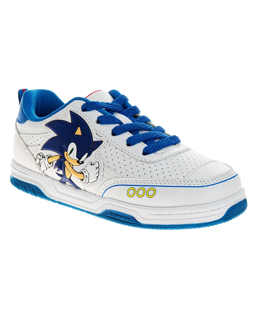 Sonic the Hedgehog Little Boys Lace Up Sneakers