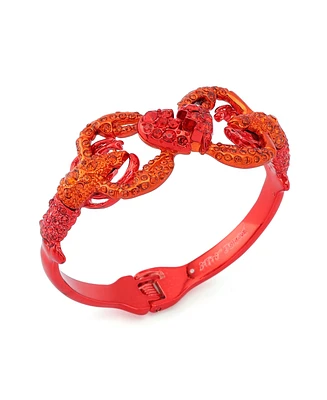 Betsey Johnson Mermaid Jewels Lobster Bangle Bracelet