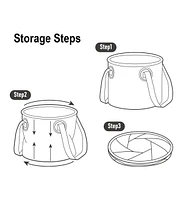 Naturehike Collapsible Bucket, Folding Bucket Wash Basin with Handle