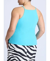 Eloquii Plus Square Neckline Tank