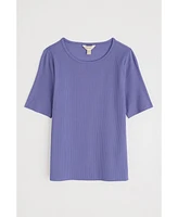 Seasalt Cornwall Women's S/S Gorse Lane Rib T Shirt