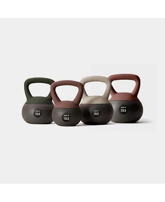 Soft Kettlebell 4pc Set - 10, 15, 20, 25 lbs