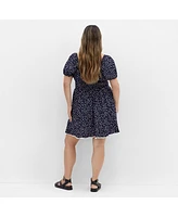 City Chic Plus Sky Kiss Dress