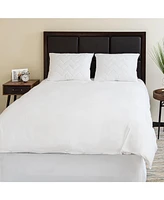Superity Linen 100% Premium White Cotton Duvet Covee 200 Thread Count