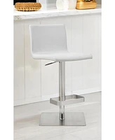 Stainless Steel Counter Height Bar Chair for Kitchen or Home Bar