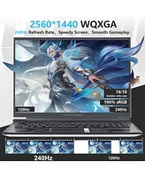 Thunderobot Zero 16 Gaming Laptop | 16" Qhd+ 16:10 240Hz 2.5K Dislpay | 14th Gen Intel Core i9-14900HX | GeForce Rtx 4070 | 64GB DDR5 | 2TB Ssd | Rgb