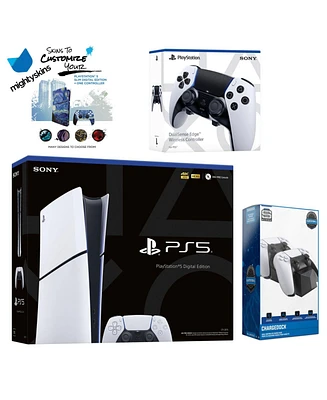 Sony PlayStation 5 Slim Digital with Extra Edge Controller