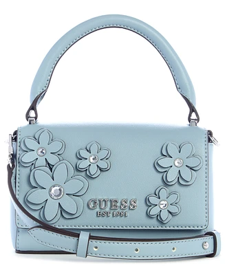 Guess Zaria Mini Top Handle Flap Crossbody
